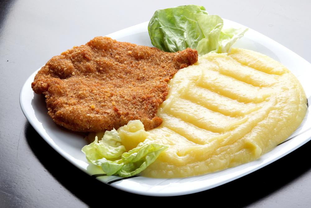 Milanesa con Puré